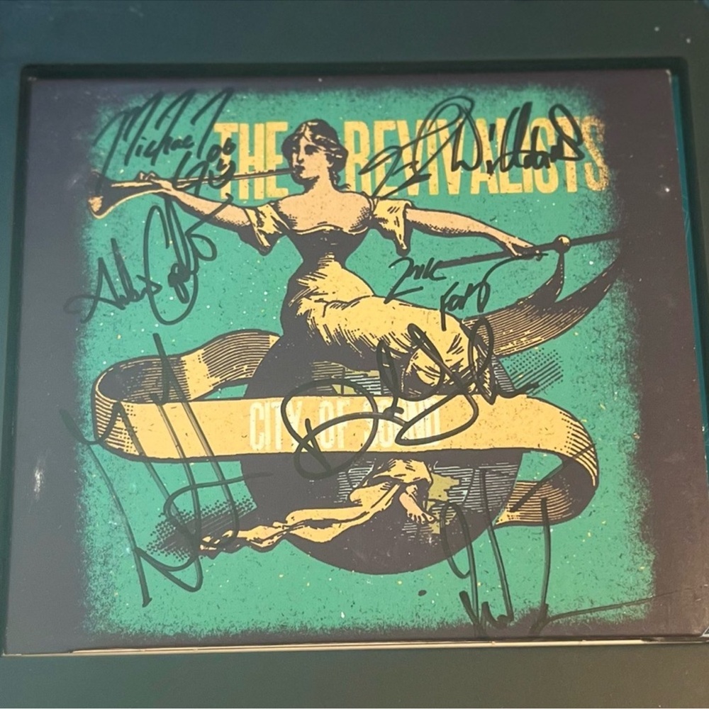 The Revivalists Framed autographed album City of Sound collectible memorabilia - Picture 6 of 9